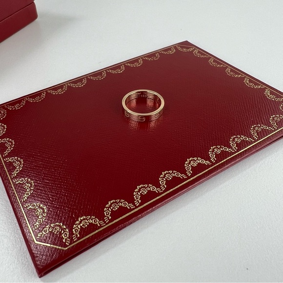 Authentic Cartier Live Ring Rose Gold 48 - Picture 2 of 10